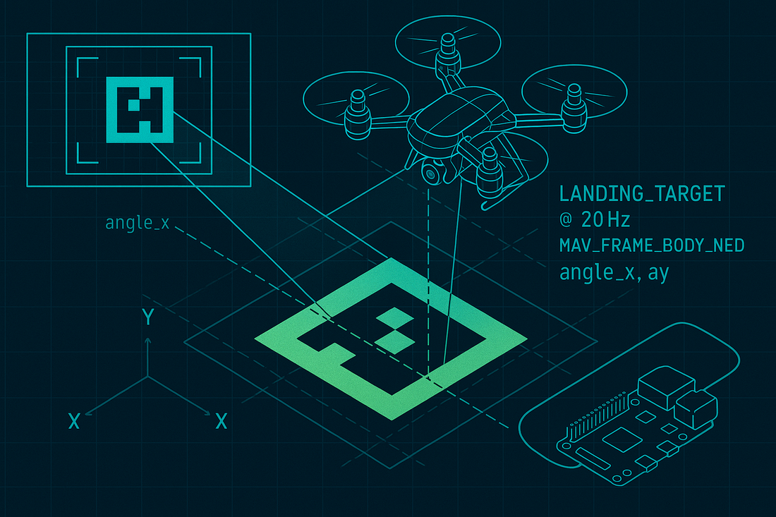 ArduPilot Precision Landing with Raspberry Pi and ArUco